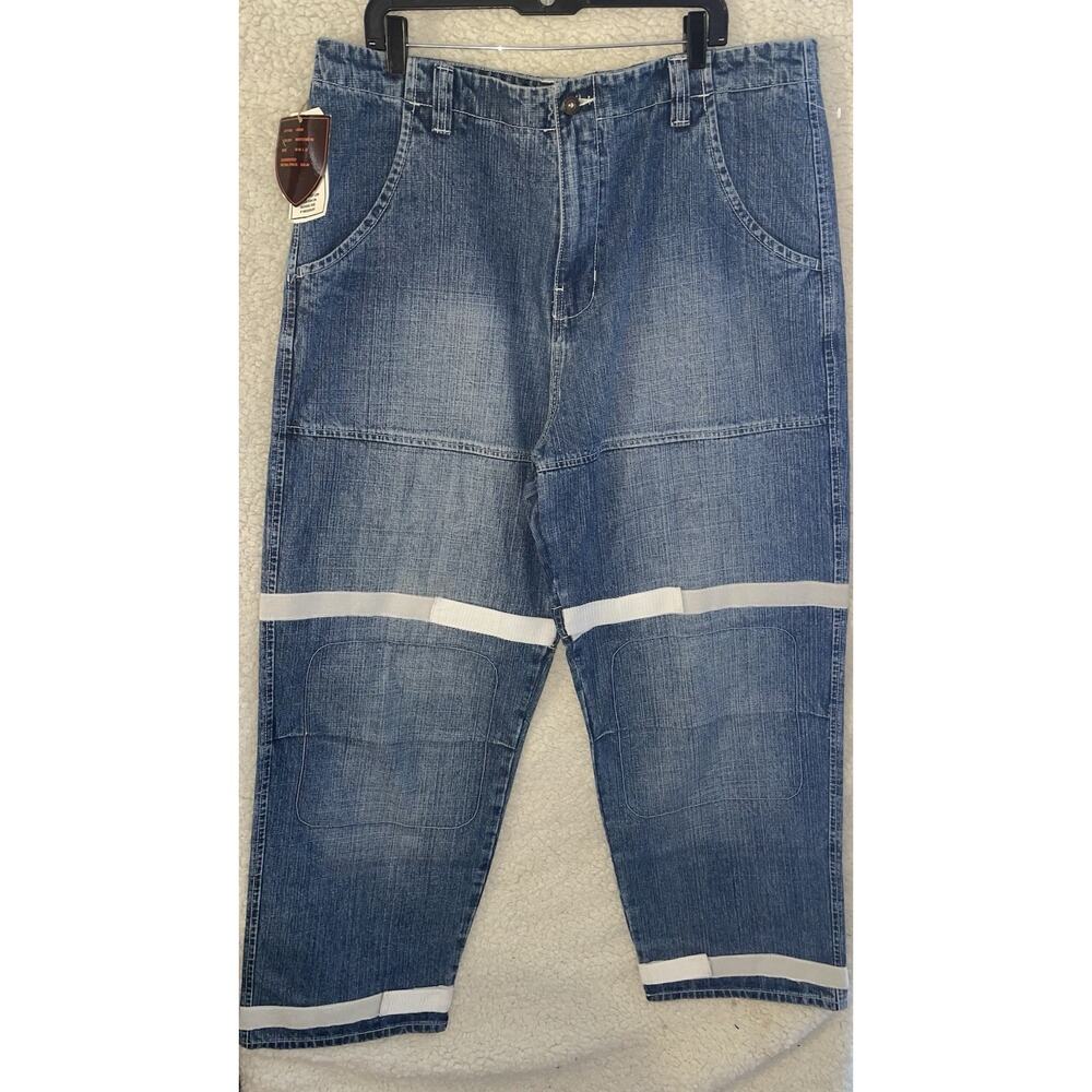 PJ MARK WIDE LEG SHUTTLE STRAPS Y2K DEAD STOCK HIP HOP SKATER GRUNGE NWT